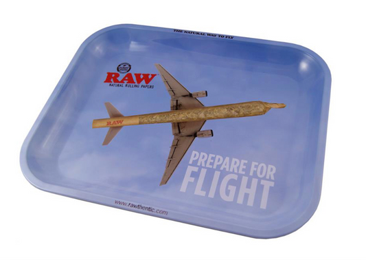 RAW Rolling Tray Drehunterlage Metall - "Flying High