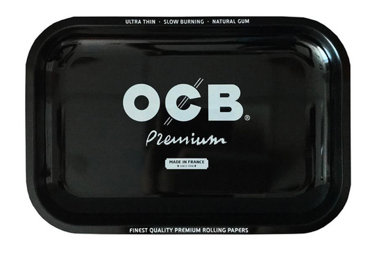 OCB Tablett Premium MetalTray Black- Medium