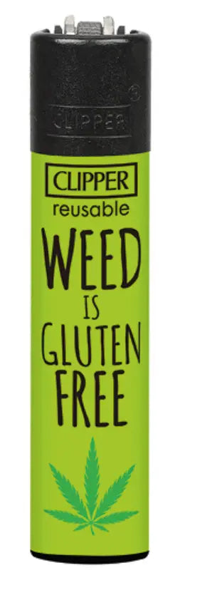 Clipper Large WEED SLOGAN