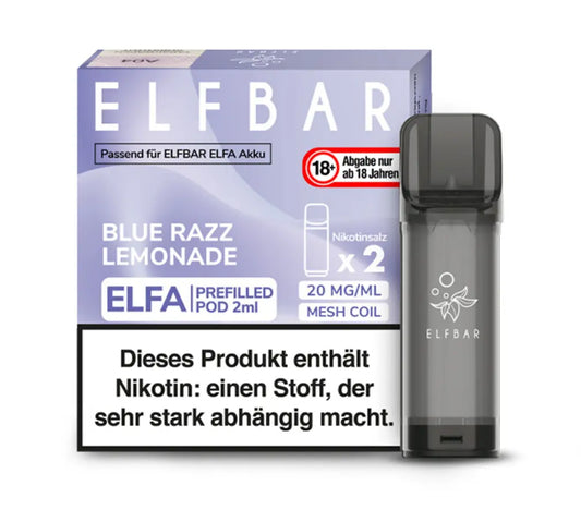 ELFBAR ELFA  Prefilled Pod Blue Razz Lemonade 2er Pack