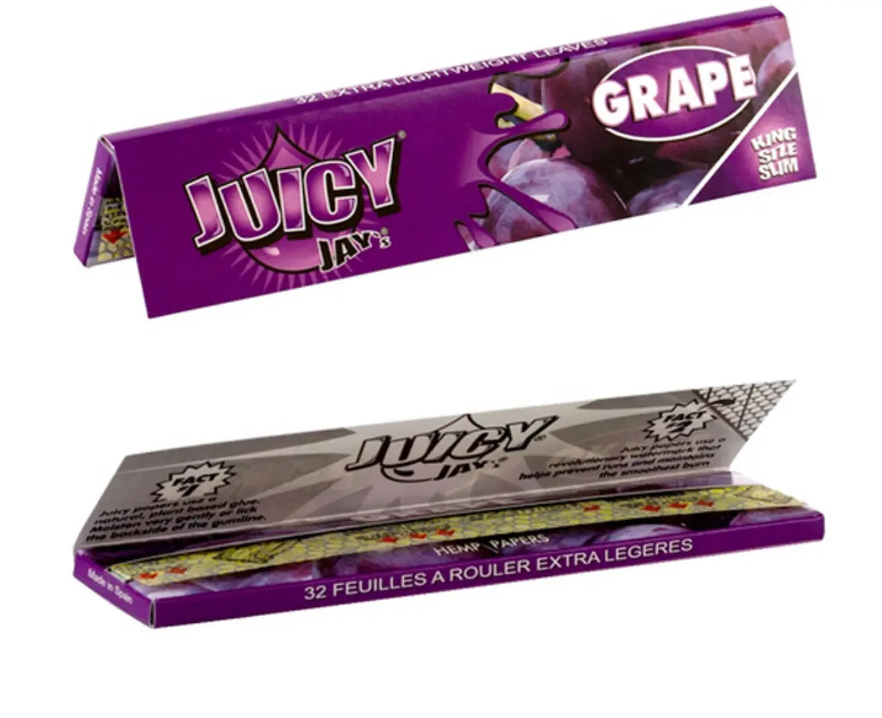 Juicy Jay's - Papes mit Geschmack- 32 Blättchen- Kingsize