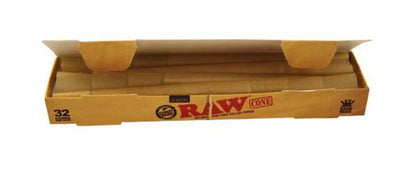 RAW Cone King Size Packung ungebleichte  je 32 Cones